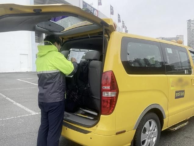 수원시 팔달구, 상반기 어린이집 어린이통학버스 합동점검 실시