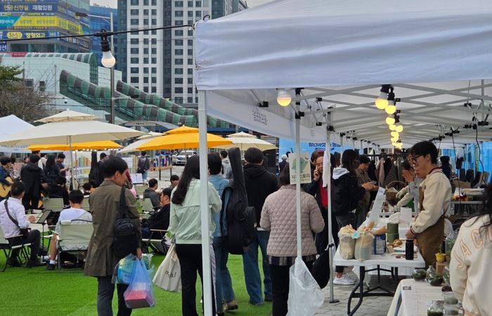 2025년 청년마켓 행사 현장