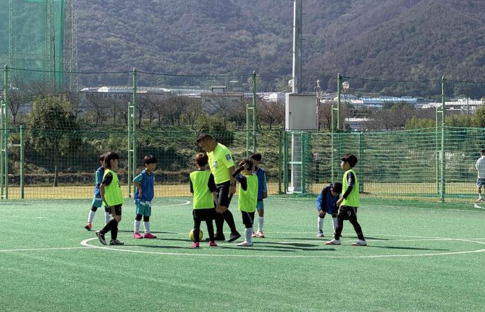 25일 밀양삼문풋살장에서 열린 제25회 어린이체능교실 및 제31회 클럽대항 청소년 풋살대회