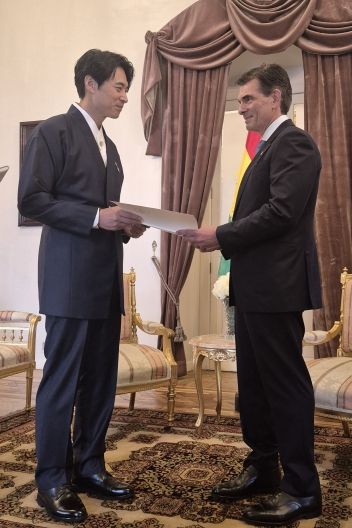 한-볼리비아 사진1(파스 대통령)