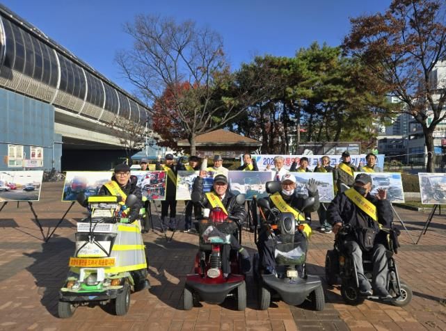 (사)한국교통장애인협회 동두천시지회, 교통사고 줄이기 캠페인 전개