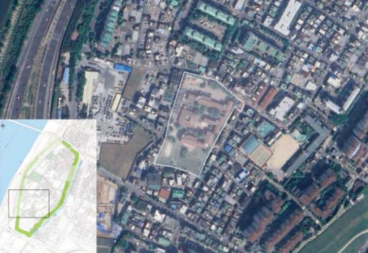 풍납동 창의마을부지 위치도