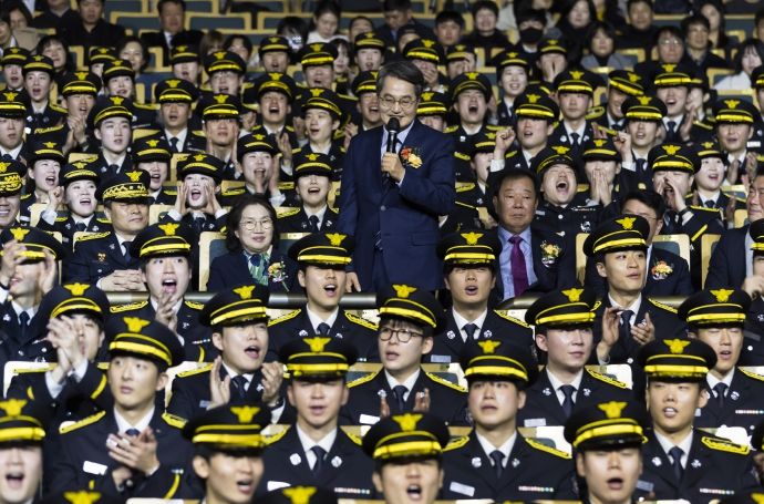 신임 소방공무원 임용식