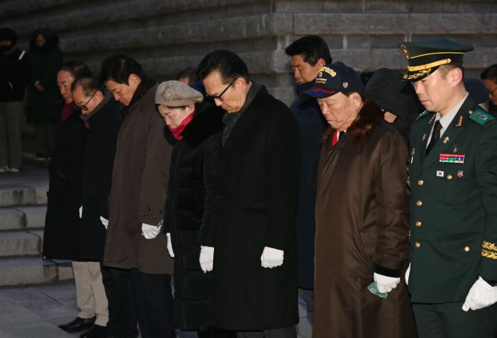 2026년 병오년(丙午年) 새해맞이 자유수호의 탑 참배