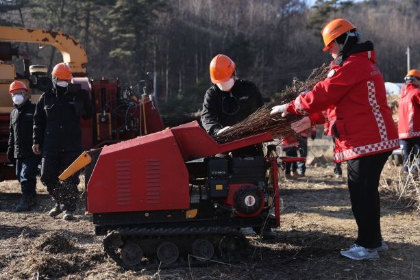 산림재난 총력대응 결의대회 및 영농 부산물 파쇄 캠페인