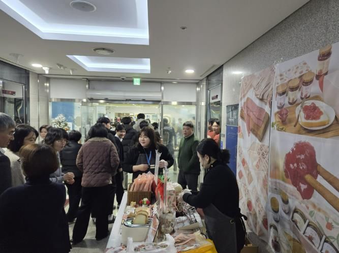 구내식당 홍보 판촉 현장