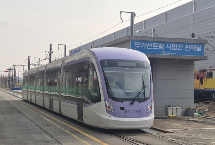 트램차량(오송현장)