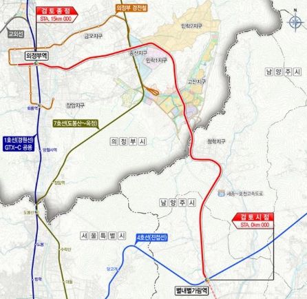 의정부시, 동부권 철도 사각지대 해소 위한 지하철 8호선 연장 총력