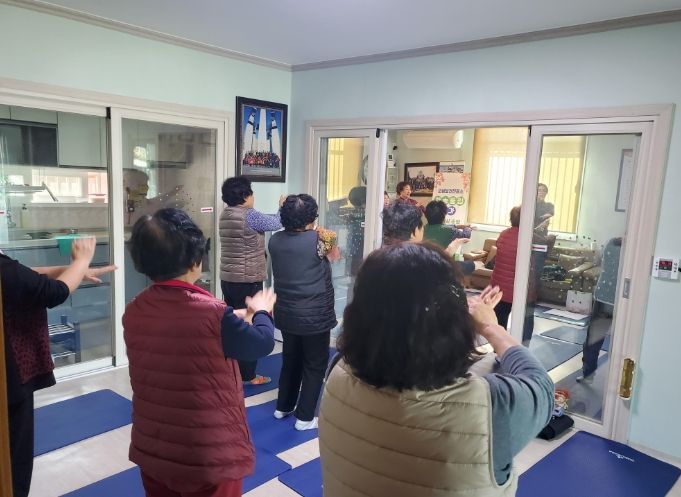 이천시 보건진료소, 어르신 요가운동교실 운영