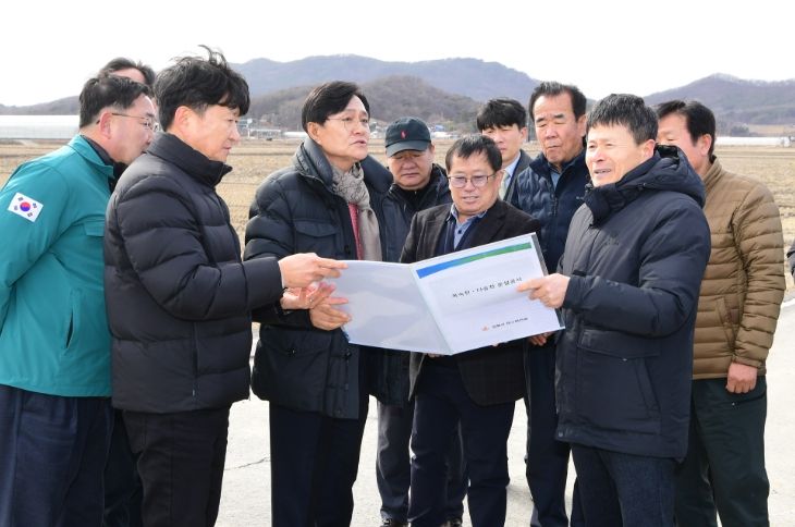 다송천․목숙천 하천 정비사업 추진 현장 점검