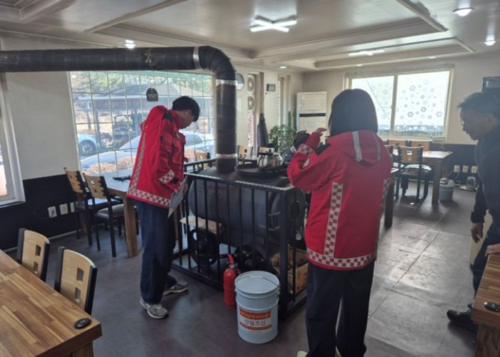 양주시-서울국유림관리소, 산림 인접 화목보일러 사용가구 합동 점검 실시